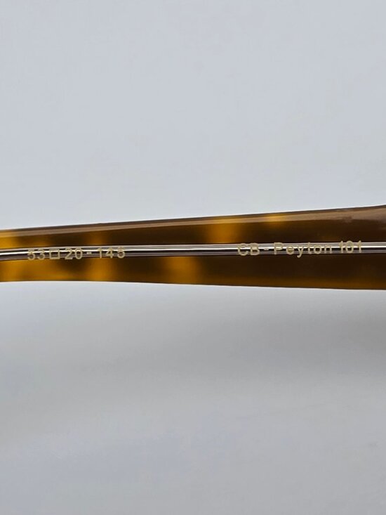 Coco and Breezy Peyton 101 Cognac Frame Blue Gradient Lens Sunglasses w/ Case main image 7